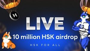 香港合规交易所HASHKEY 1000万代币空投,推出TG小游戏DejenDog赚取HSK平台币_手机矿家